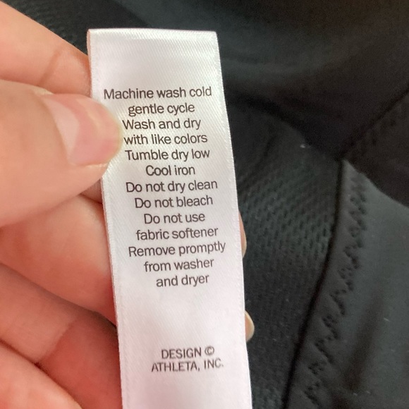 Athleta Black Gigi mesh sports bra - Picture 9 of 9